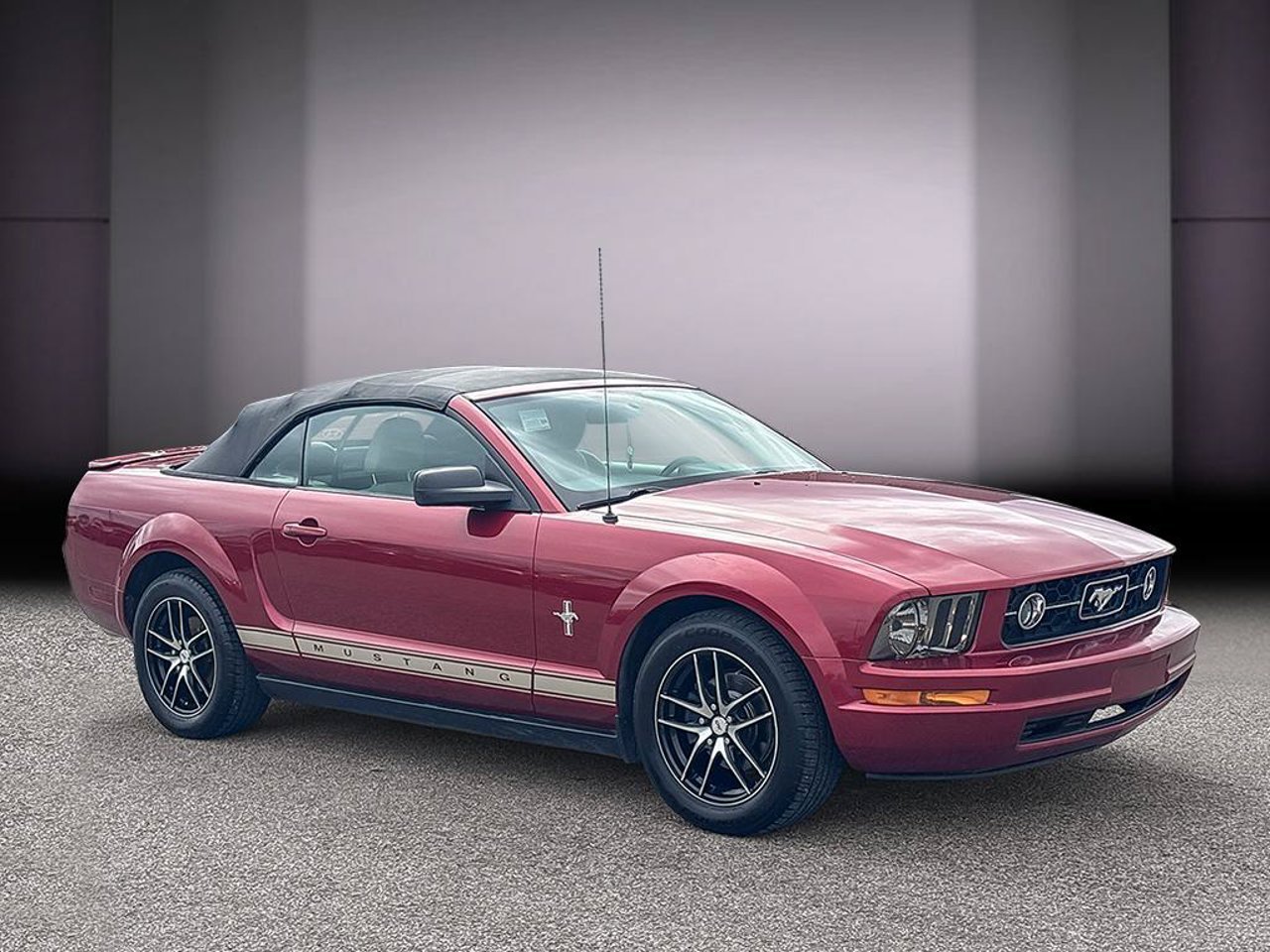 Ford Mustang 1ZVFT84N475329610 2007 Rouge vif métallisé Mirabel - photo #6