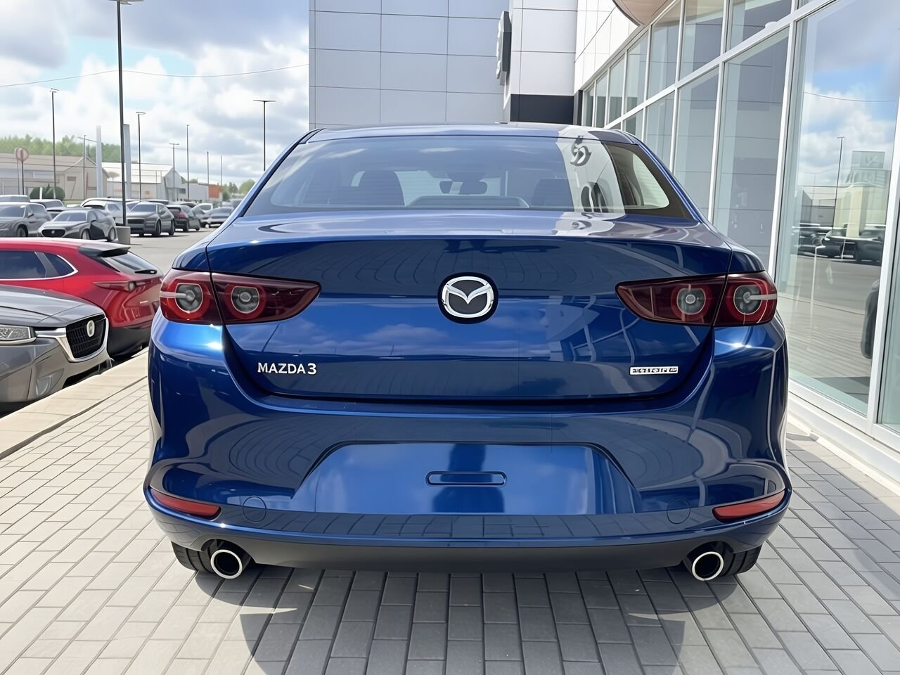 MAZDA Mazda3 2026 Bleu cristal foncé mica Notre-Dame-des-Prairies - photo #8