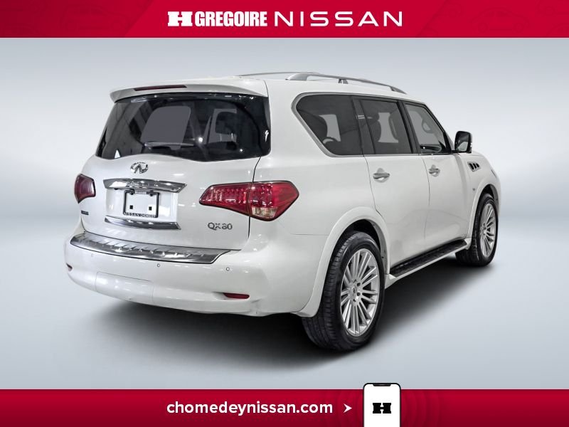 Infiniti QX80 2017 Blanc Blainville - photo #8