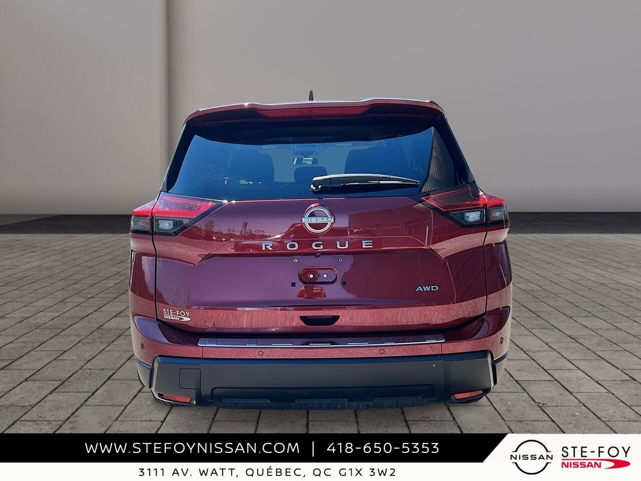 2024 Nissan ROGUE S TRACTION INTEGRALE Red Ste-Foy - photo #2