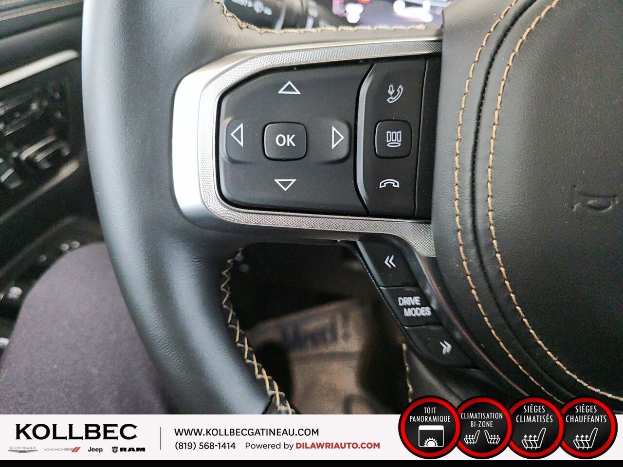 RAM 1500 26730 | Tungsten cabine d'équipe 4x4 caisse de 5 pi 7 po 2026 Triple couche nacrée ivoire Gatineau - photo #10