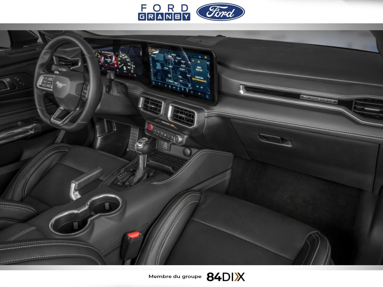 2026 Ford Mustang Shadow Black Granby - photo #3