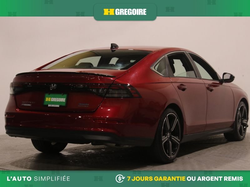Honda Accord 821487 | Sport AUTO AC TOIT GR ELECT MAGS CAM RECUL BLEUTOO 2023 Rouge Laval - photo #8