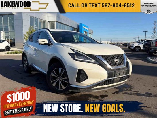 2024 Nissan Murano SV AWD 3.5L | Panoramic Sunroof White