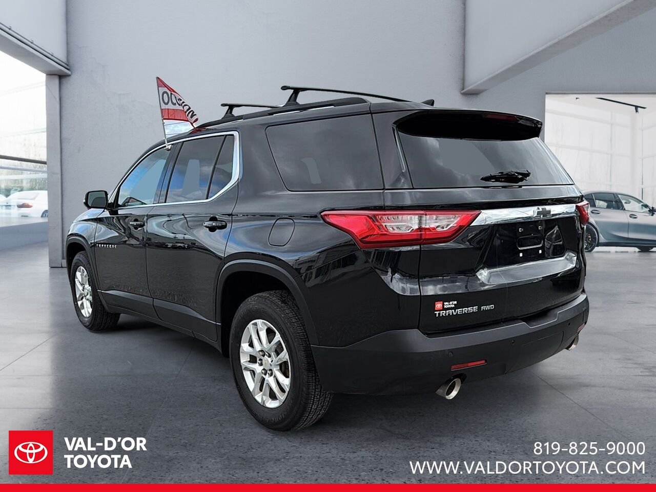 Chevrolet Traverse LT tissu 4 portes TI avec 1LT 2019 Noir Val-d'Or - photo #3