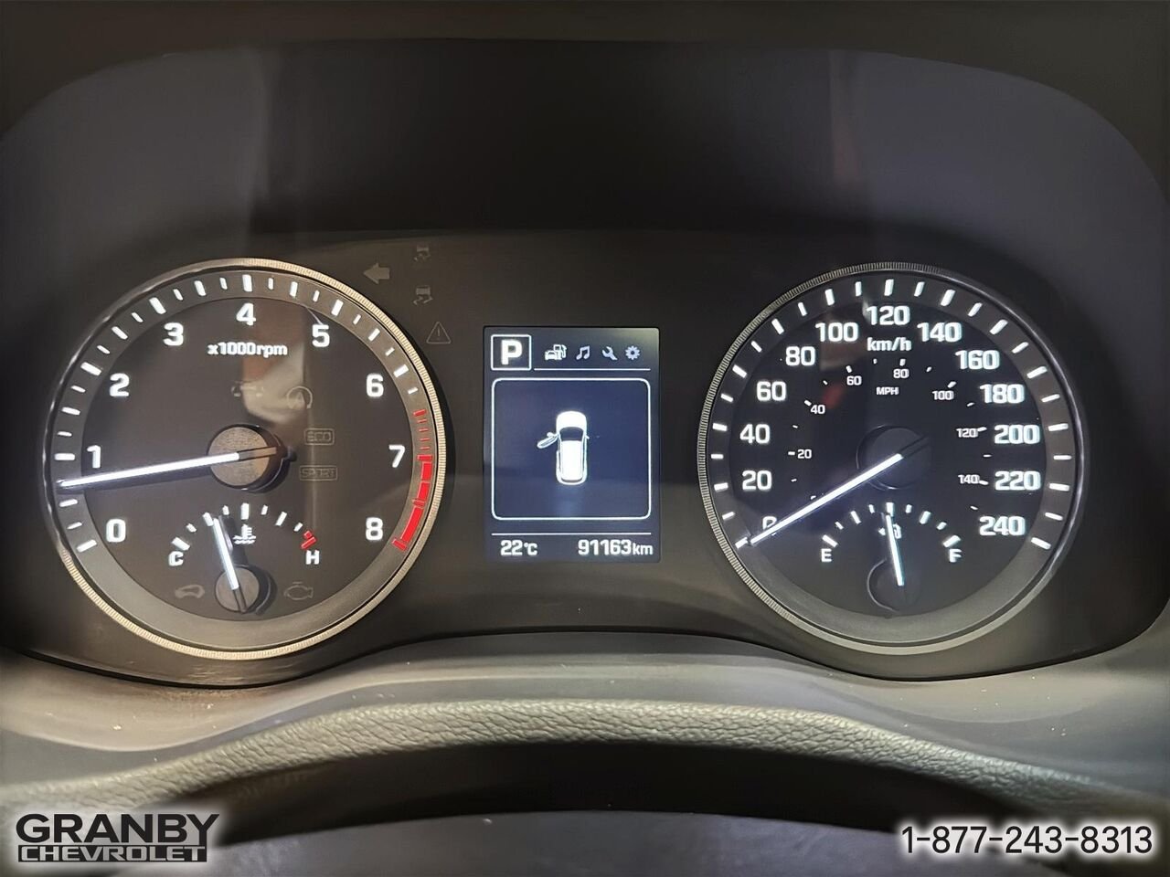 Hyundai Tucson SE traction av | 26-0911A 2018 Gris Granby - photo #16