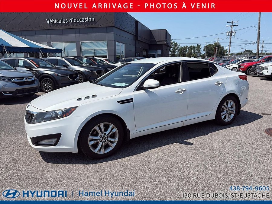 2012 Kia Optima 2012 White