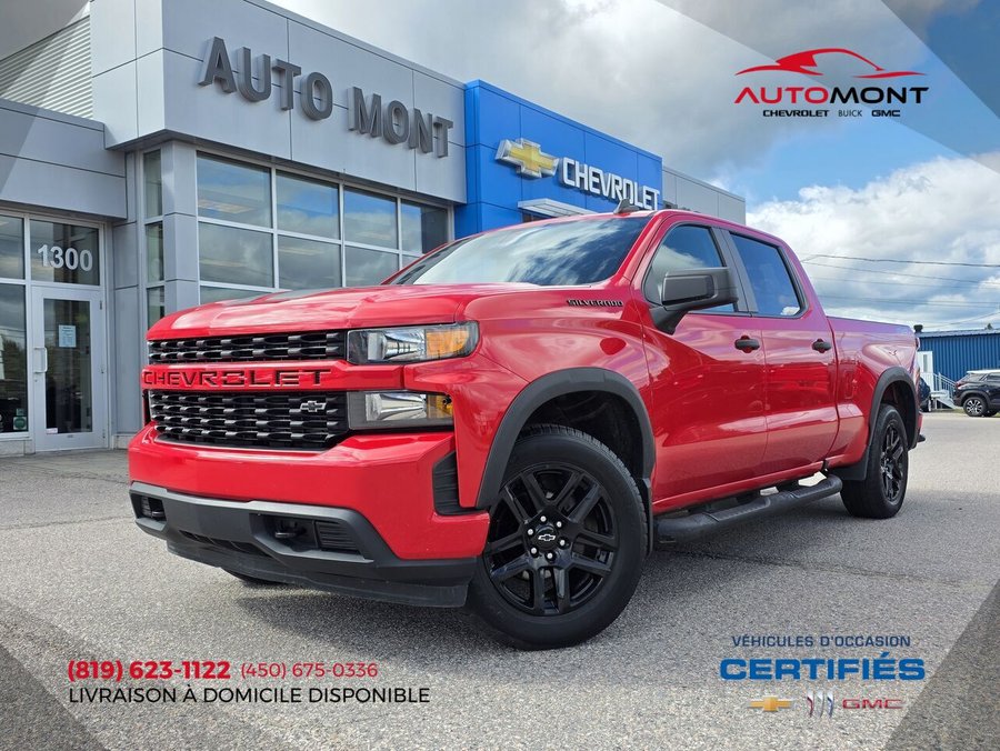 2022 Chevrolet Silverado 1500 Custom 4X4 Red