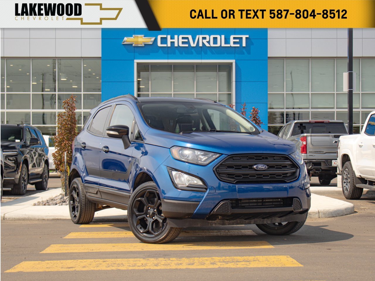 2022 Ford EcoSport SES 4WD Blue Sherwood Park - photo #0