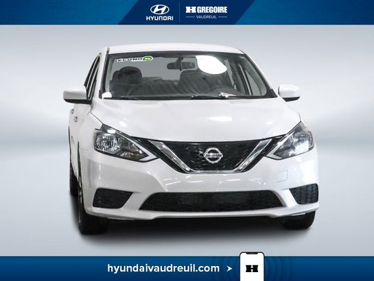 2017 Nissan Sentra S BAS KILOS White