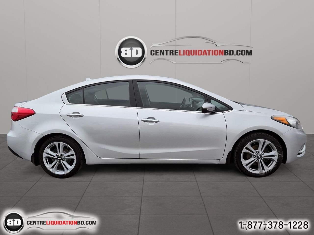 2015 Kia Forte Berline 4 portes, boîte manuelle, EX | BD0329 Silver Granby - photo #2
