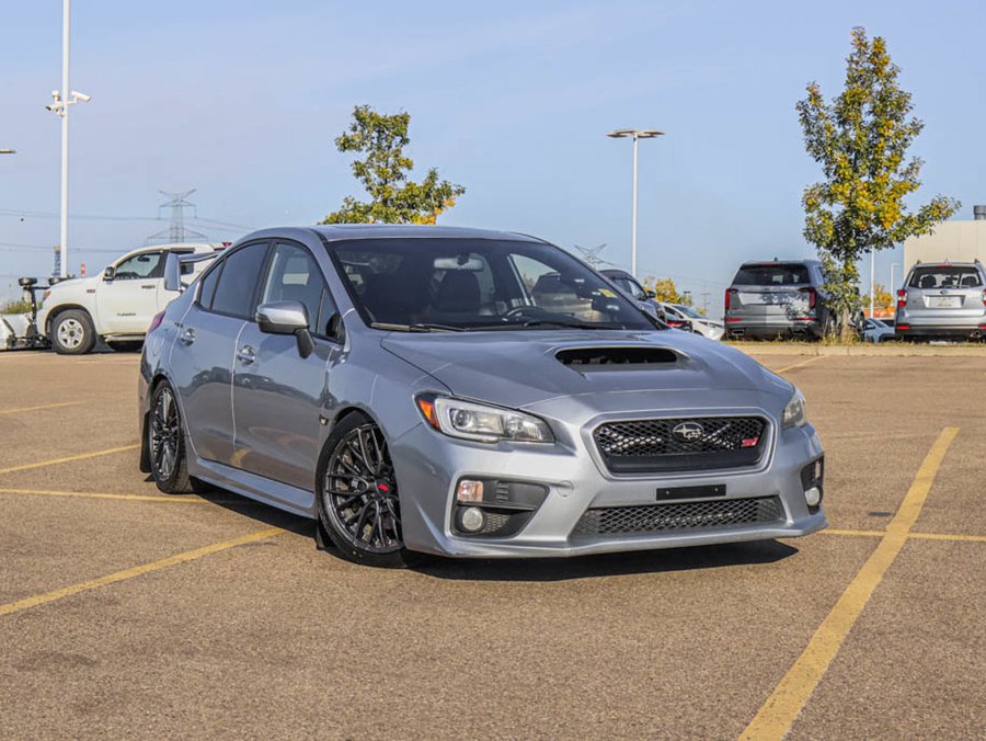 2015 Subaru WRX STI Sport 2.5T 6 Speed AWD | Aftermarket Tein Coilovers Grey
