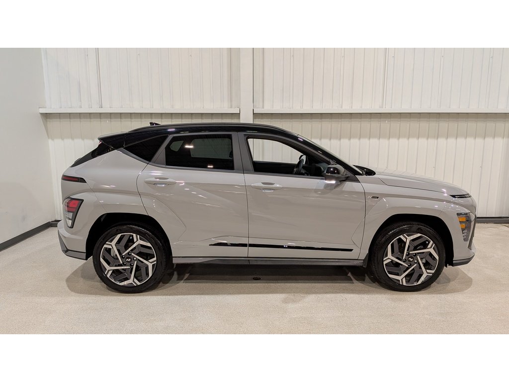 Hyundai Kona 1.6T N Line AWD w/Two-Tone Roof 2025 Gris Val-David - photo #6