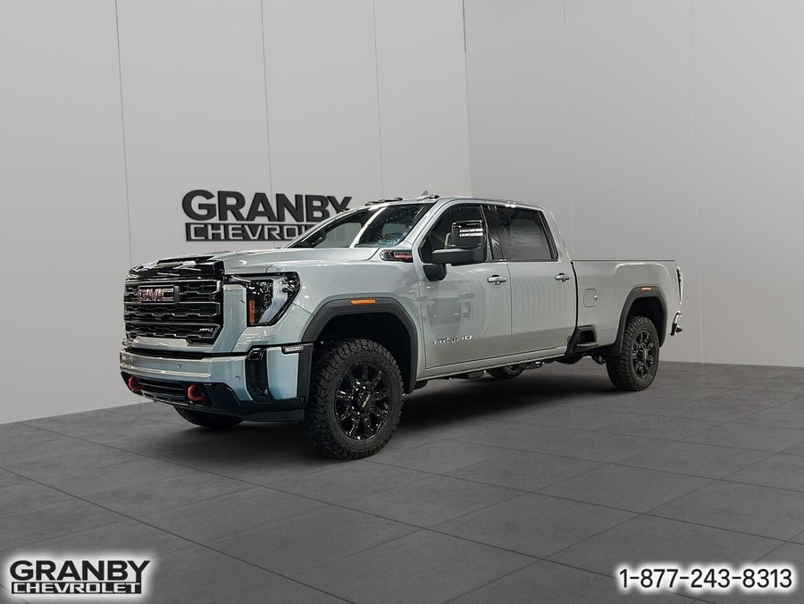 2026 GMC Sierra 2500HD K2500 HD SIERRA CREW CAB AT4 L/BOX DURAMAX (4SB) STERLING METALLIC