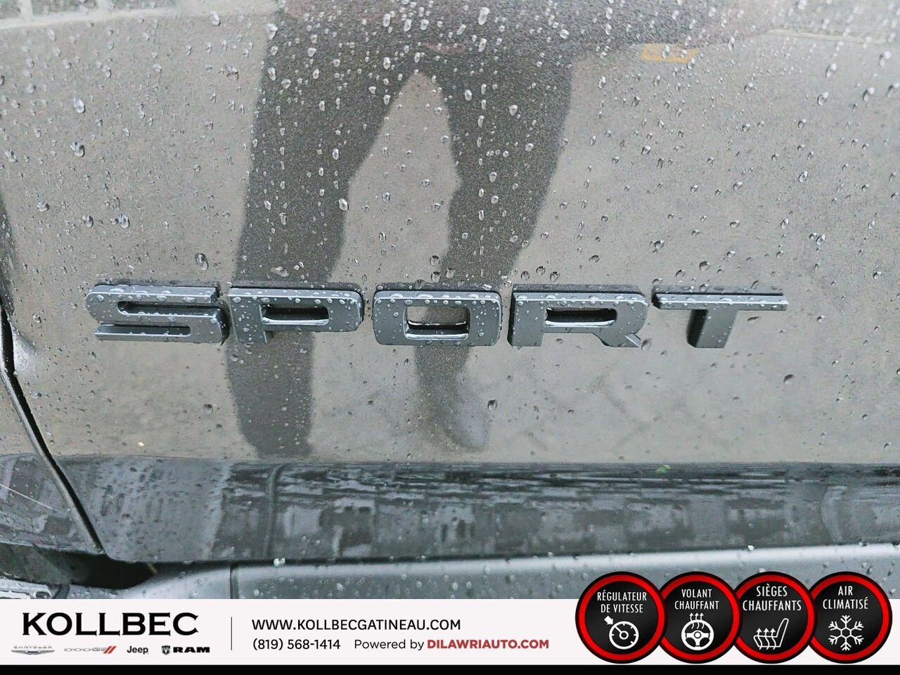 2026 RAM 1500 261440 | Sport cabine d'équipe 4x4 caisse de 5 pi 7 po Granite Crystal Metallic Gatineau - photo #16