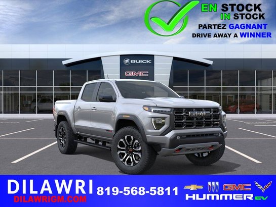 2026 GMC Canyon AT4 cabine multiplace 4RM Sterling Metallic