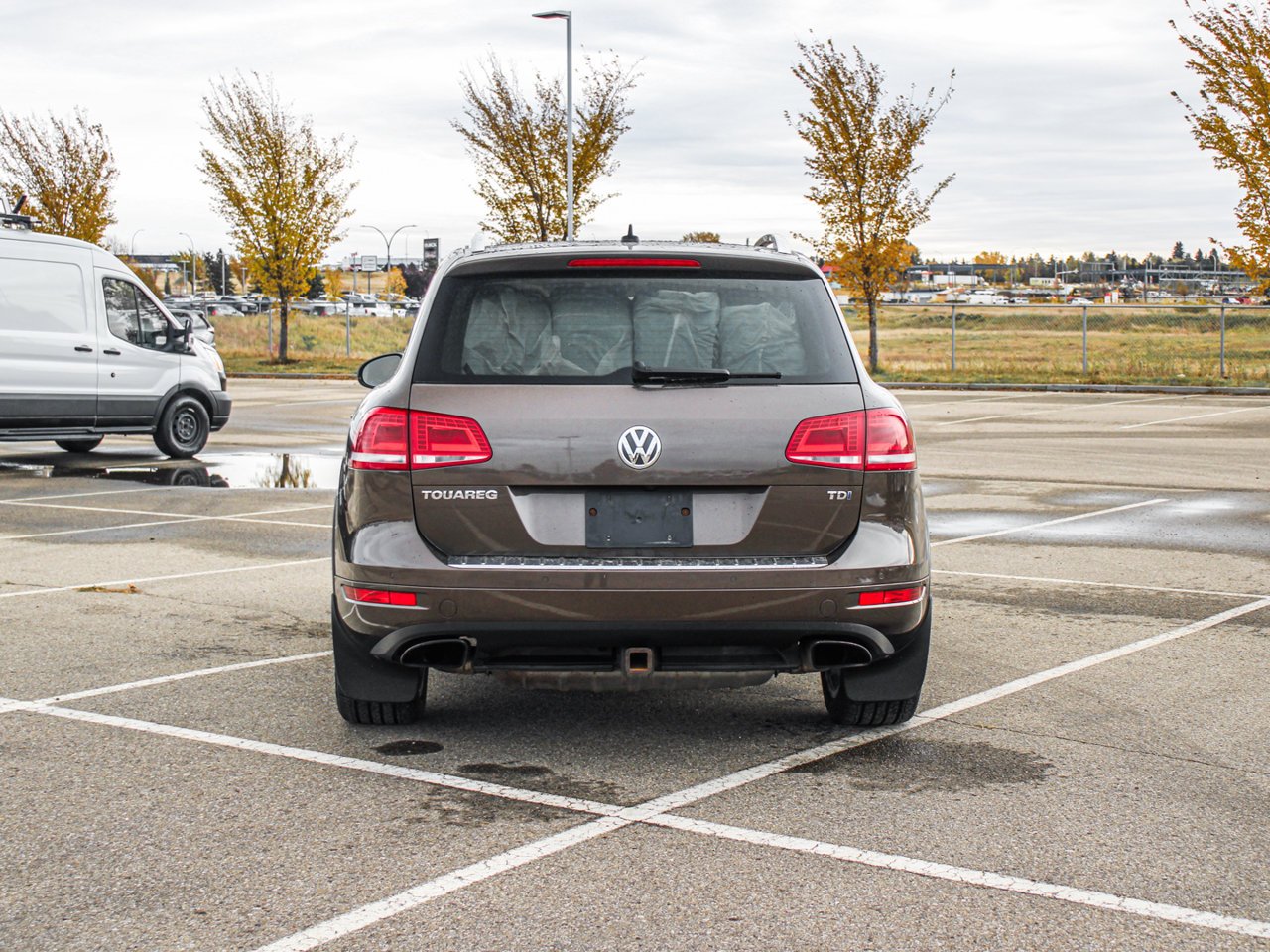 2014 Volkswagen Touareg 4dr TDI Execline Brown Sherwood Park - photo #6