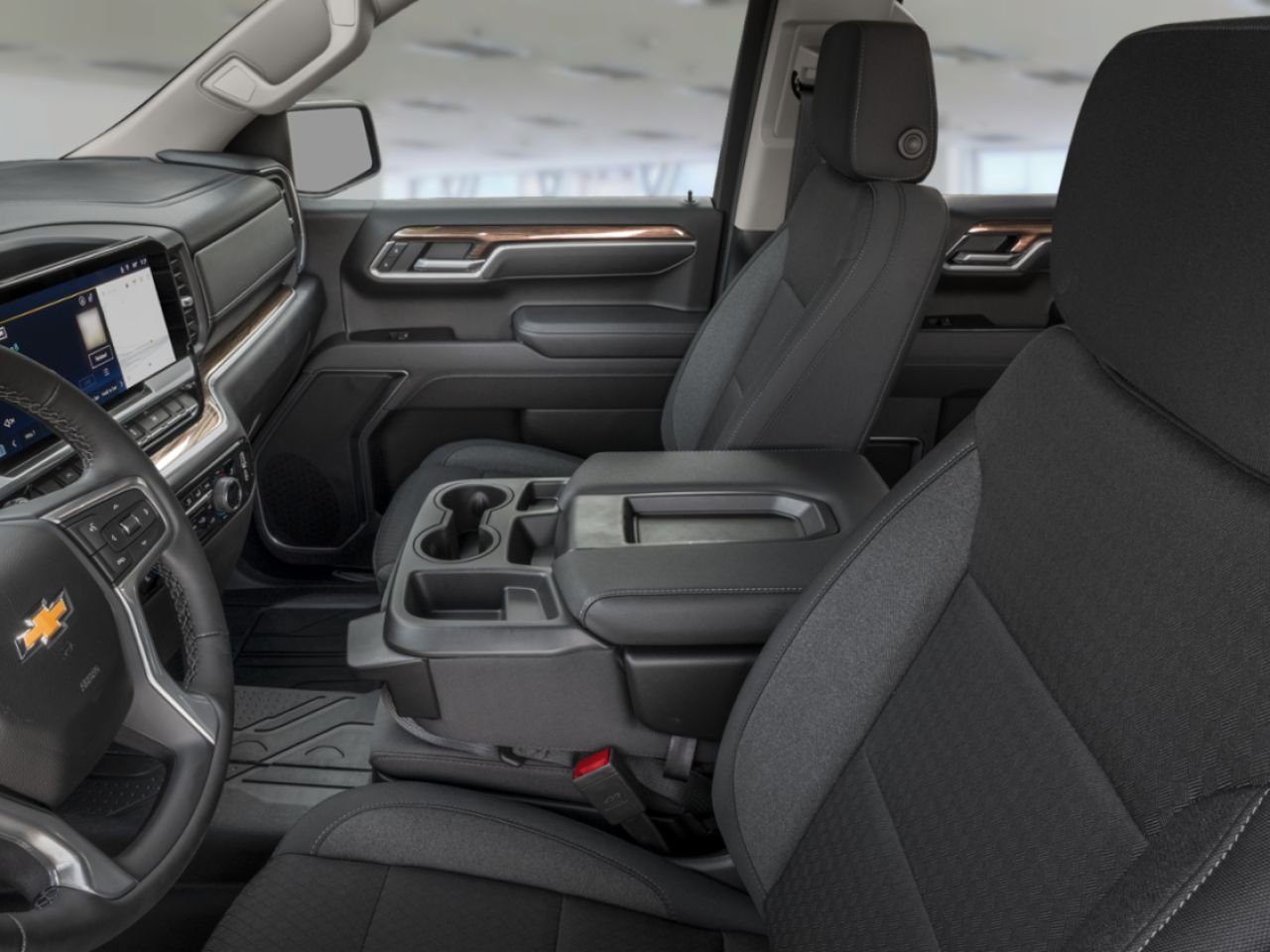 CHEVROLET Silverado 1500 LT cabine multiplace 4RM 147 po 2026 Noir Amos - photo #10