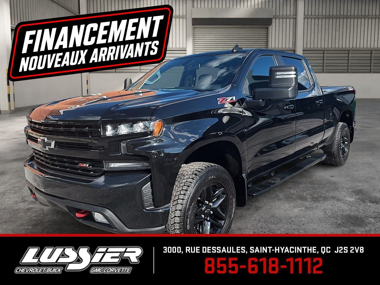CHEVROLET SILVERADO 1500 LTD LT TRAIL BOSS 2022 Noir Saint-Hyacinthe - photo #0