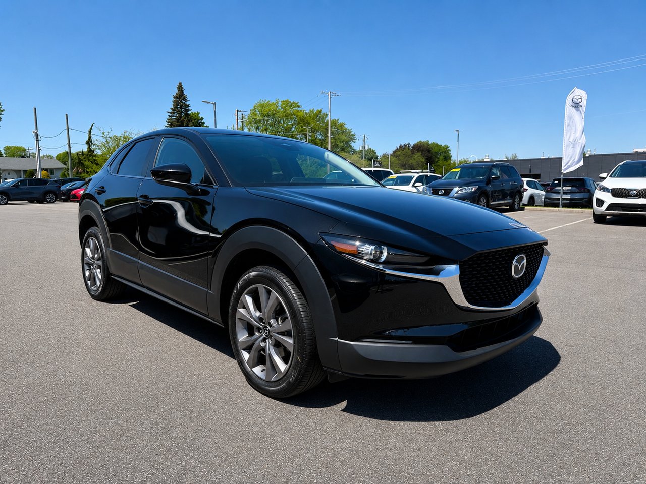 2024 Mazda CX-30 GS Black Châteauguay - photo #3