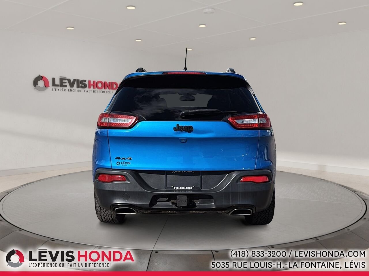 Jeep Cherokee Altitude 4WD Altitude 4x4 2018 Bleu Lévis - photo #10