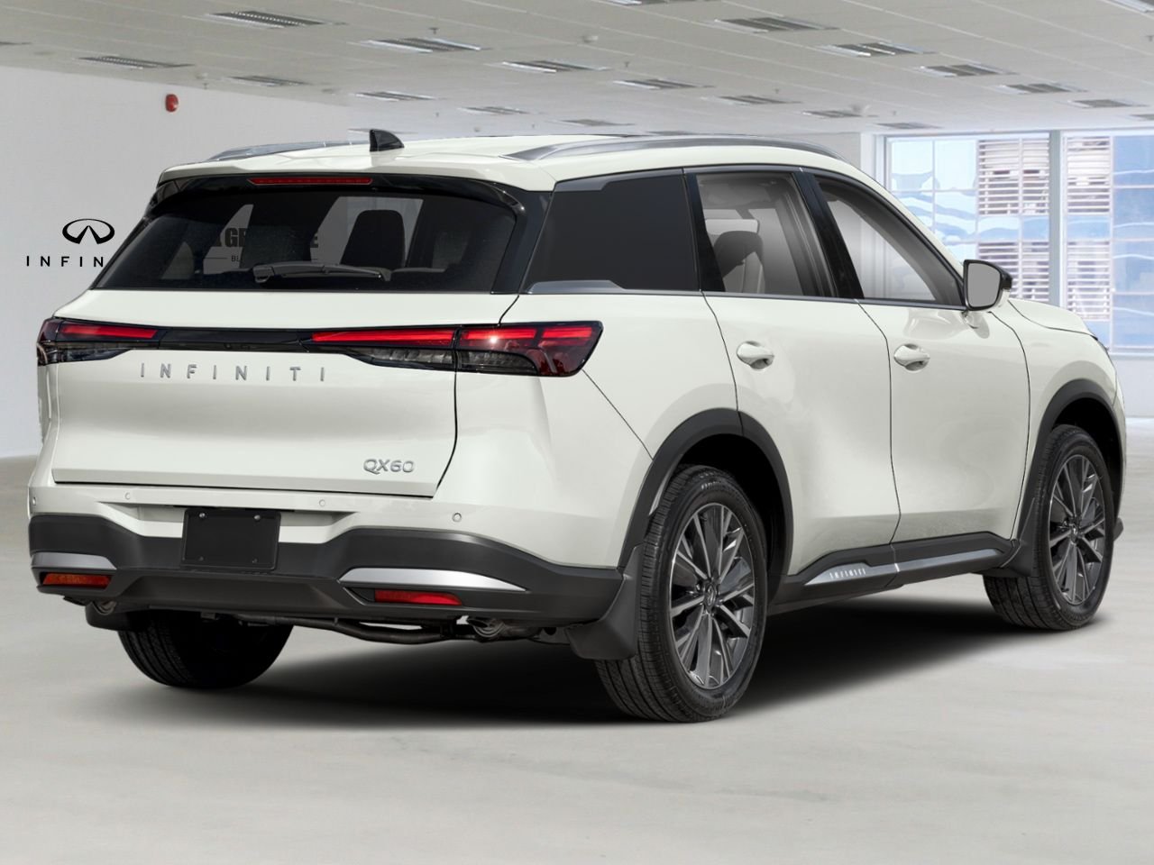 2026 INFINITI QX60 Radiant White Pearl Blainville - photo #2