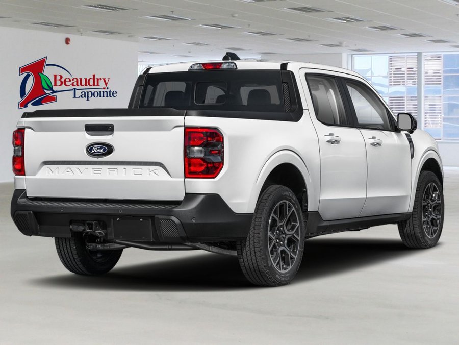 2026 Ford Maverick LARIAT cabine SuperCrew TI Space White Metallic