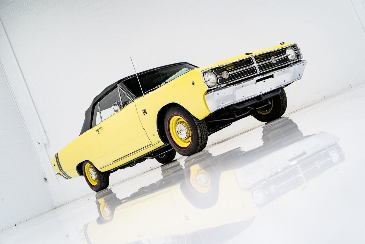 Dodge Dart *PRIX EN USD* GTS Conv Matching #s 340 cu in With Original Built Sheet 1968 Jaune Montréal - photo #78