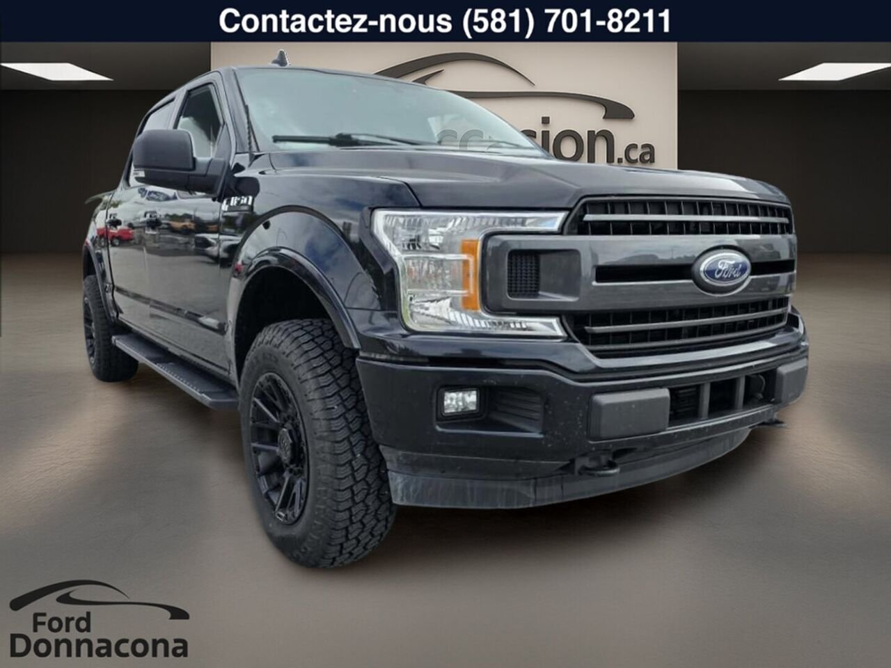 2019 Ford F-150 Black  - photo #2