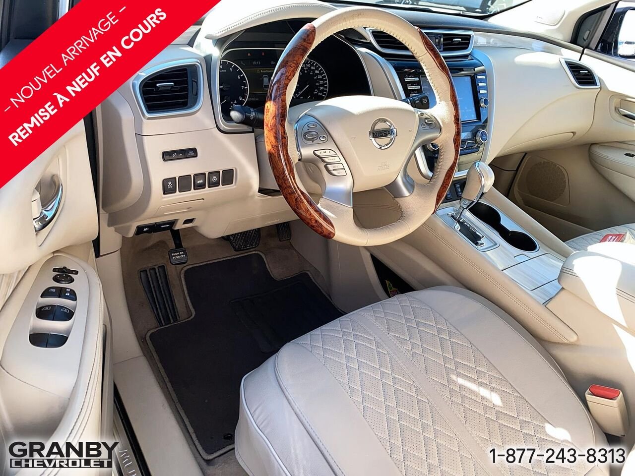 2015 Nissan Murano Traction intégrale 4 portes SL | 26-0881B White Granby - photo #9