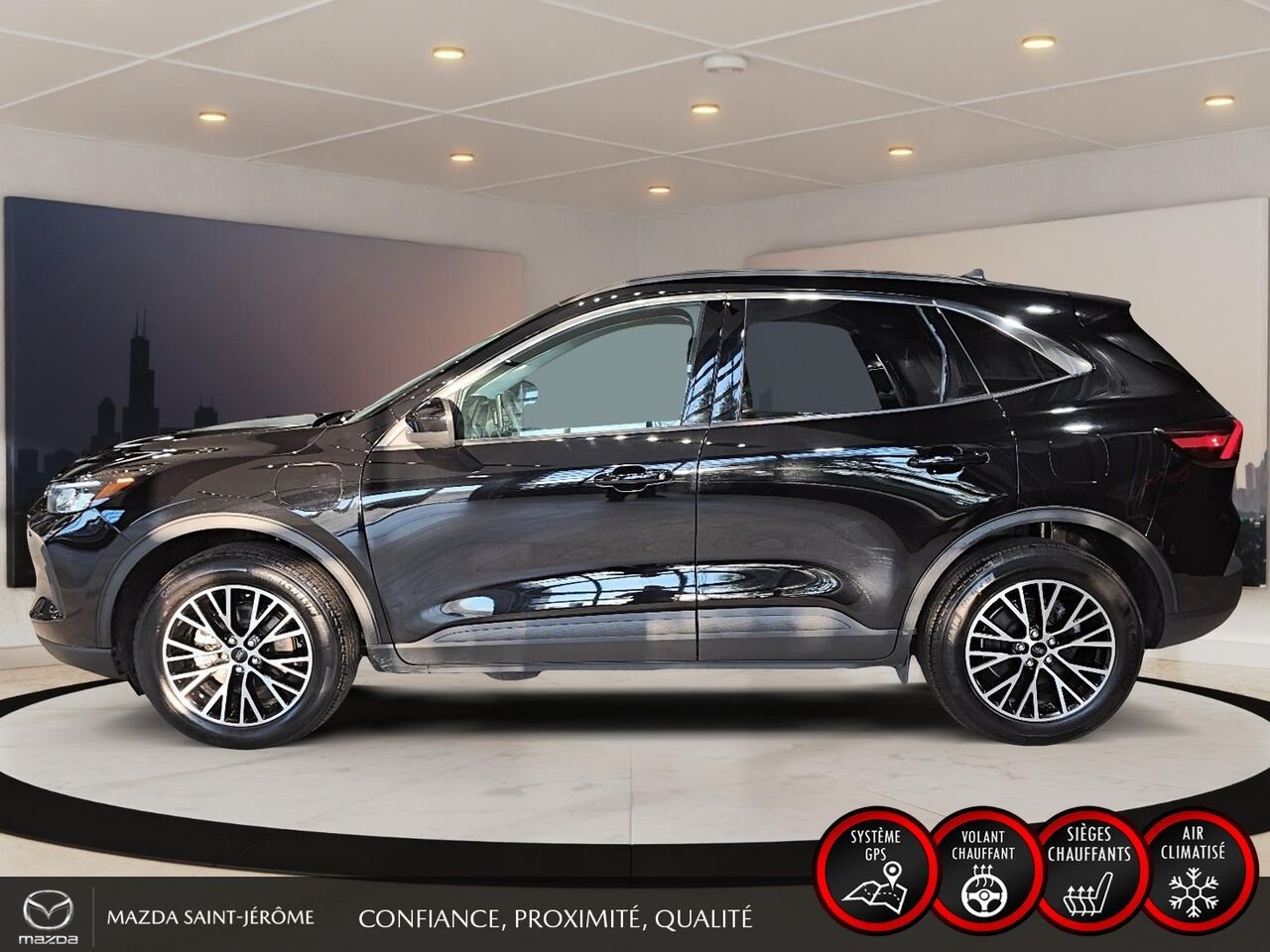 2024 Ford Escape Black Sainte-Agathe-des-Monts - photo #10