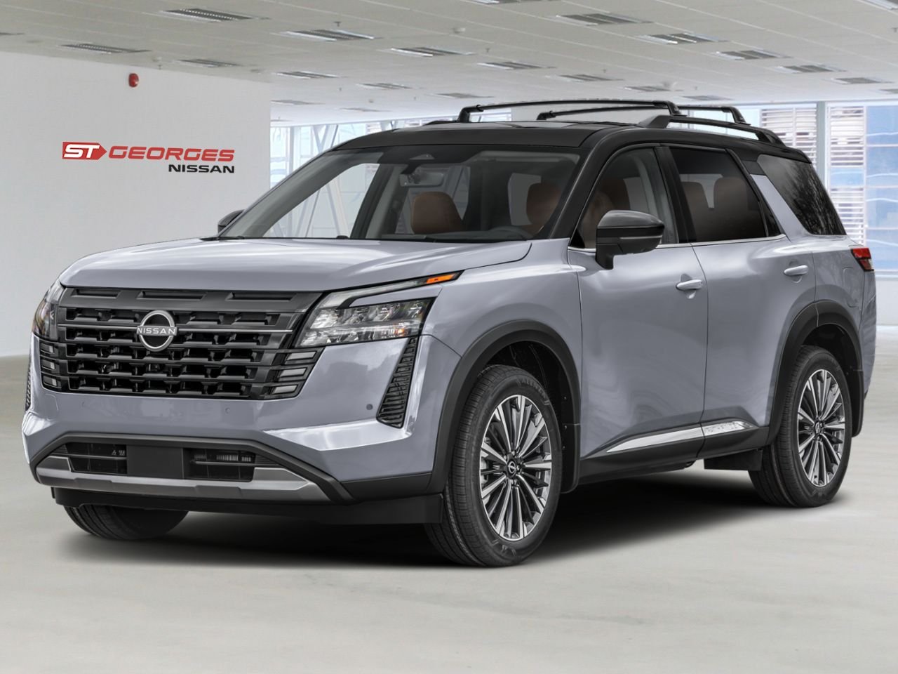 2026 NISSAN Pathfinder Boulder Gray Pearl/Super Black Saint-Georges - photo #0
