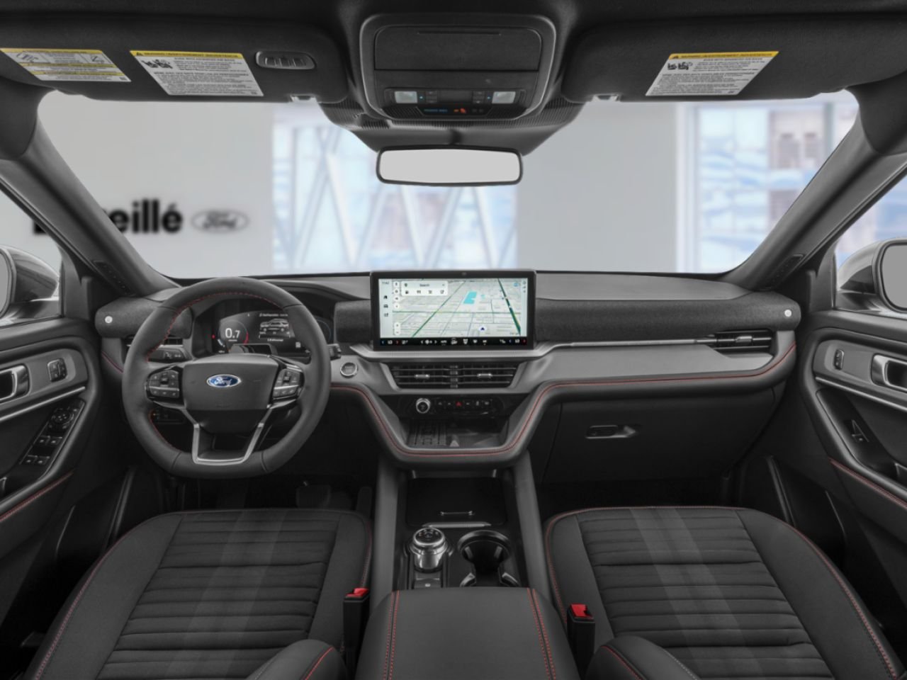 2027 Ford Explorer Agate Black Metallic Saint-Jérôme - photo #6