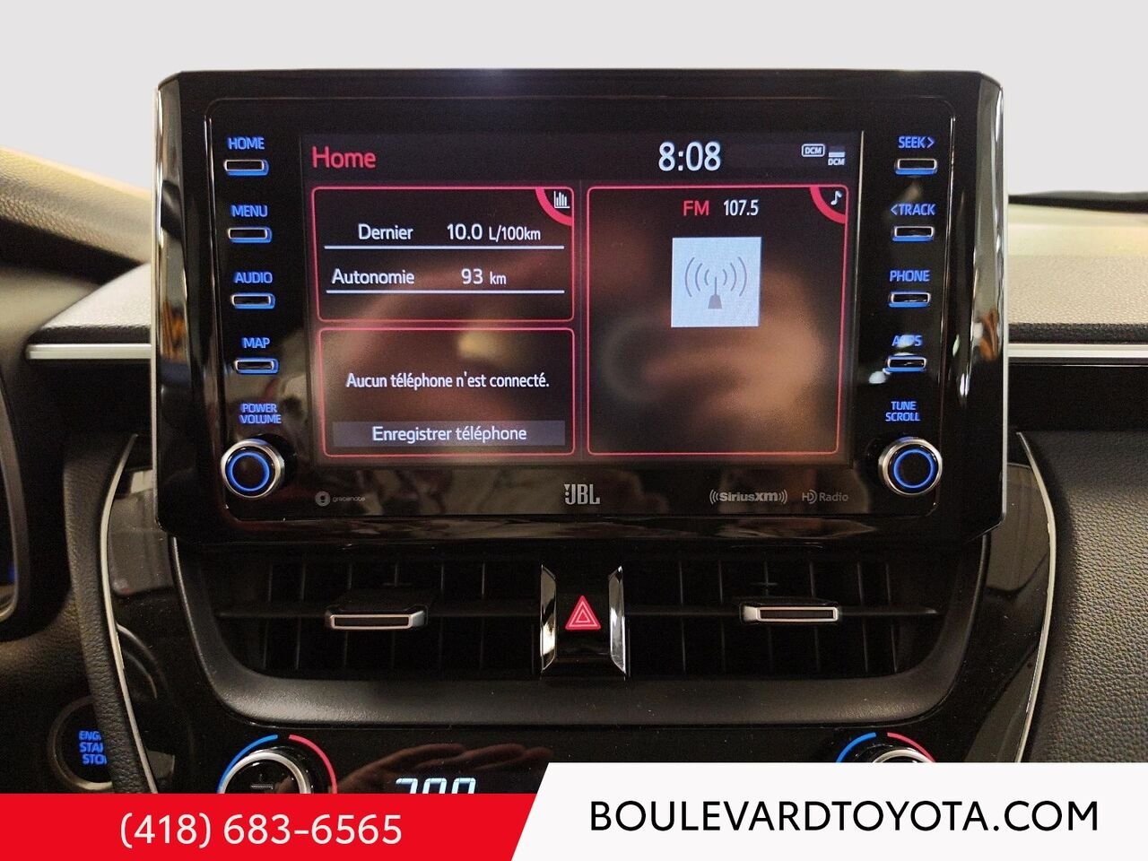 2022 Toyota Corolla Cross 100455A-22 | XLE, AWD Silver Québec - photo #14