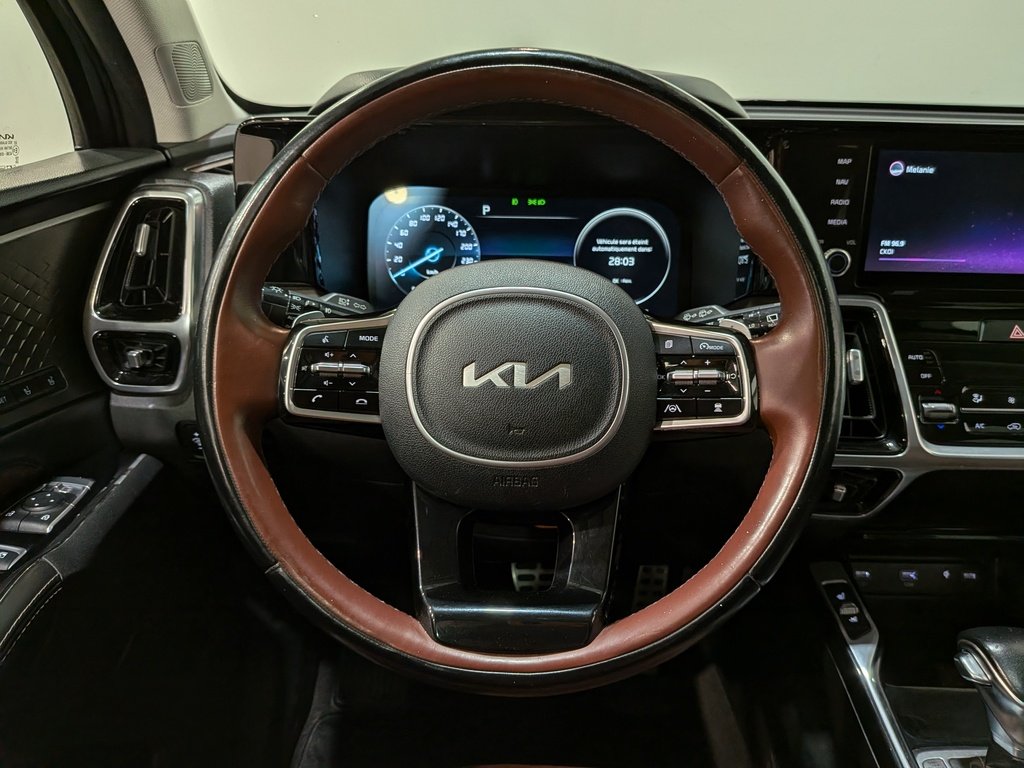 Kia Sorento SX AWD w/Burgundy Leather 2022 Gris Val-David - photo #15
