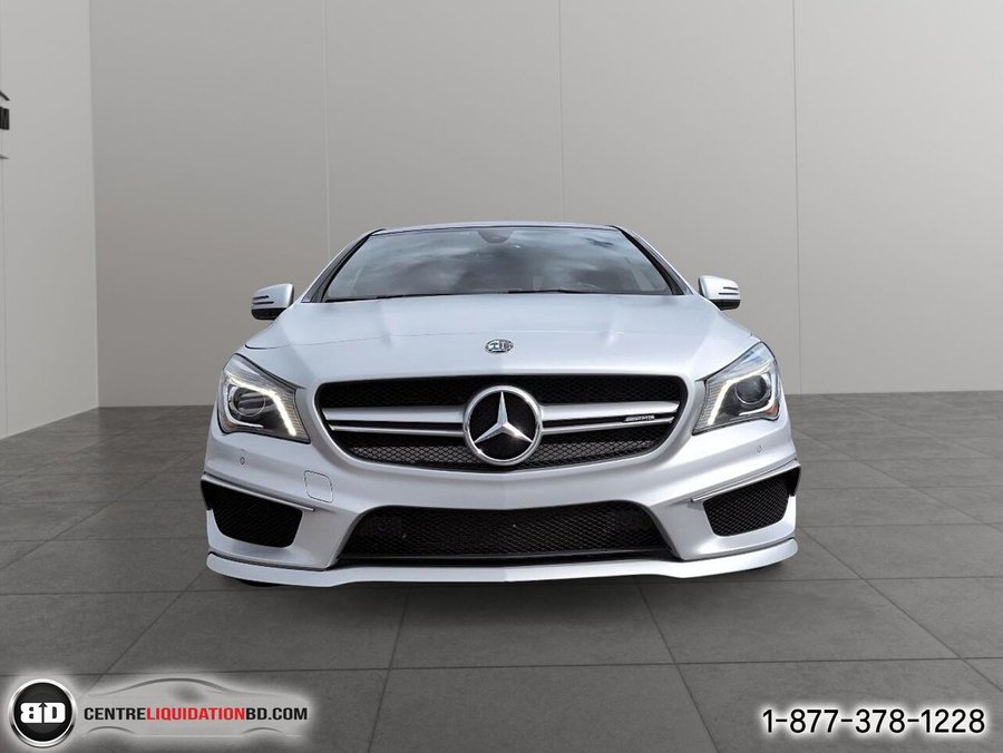 Mercedes-Benz CLA CLA 45 AMG berline 4 portes 4MATIC 2016 Argent