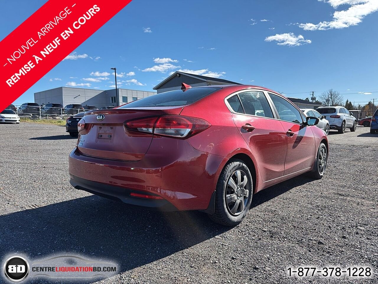 2018 Kia Forte LX+ BA | BD0469 Red Granby - photo #7