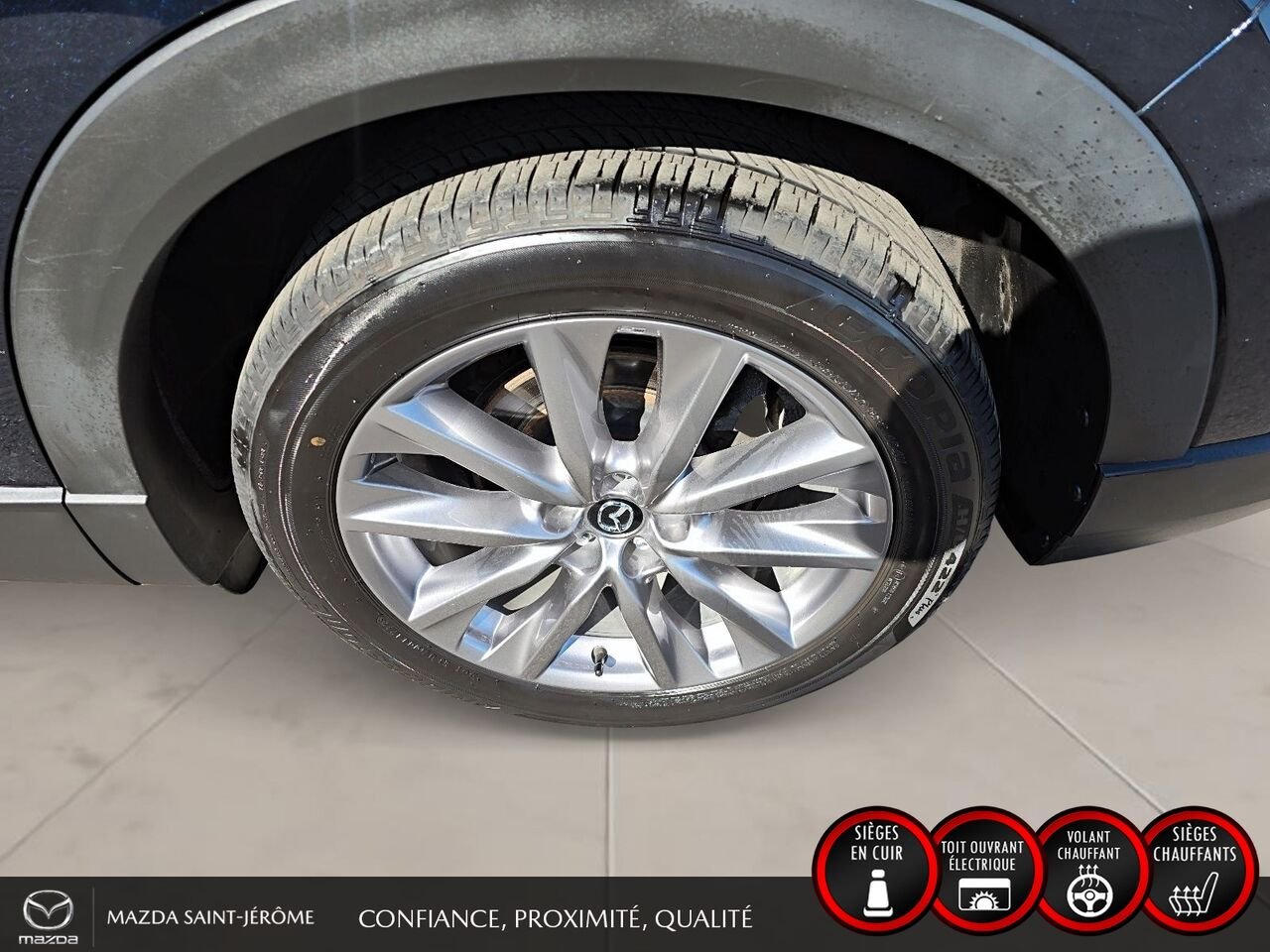 2022 Mazda CX-9 GS LUXURY | TOIT OUVRANT | CUIR | AWD Blue Saint-Jérôme - photo #10