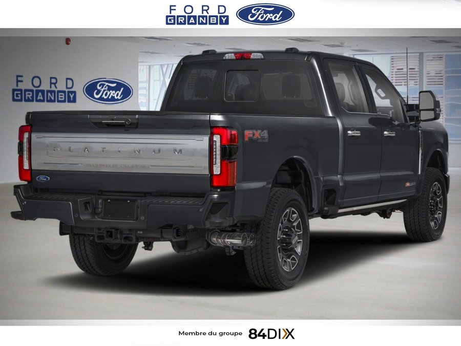 2026 Ford SUPER DUTY F-250 SRW Platinum cabine 6 places 4RM caisse de 8 pi Black