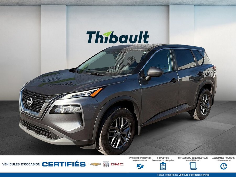 NISSAN ROGUE S S TI 2022 Gris