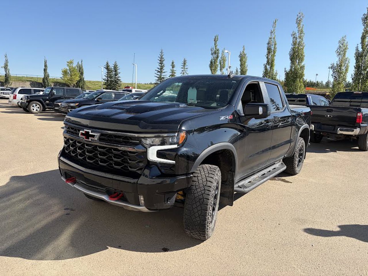 2024 Chevrolet Silverado 1500 4WD Crew Cab 147 ZR2 Black Sherwood Park - photo #2