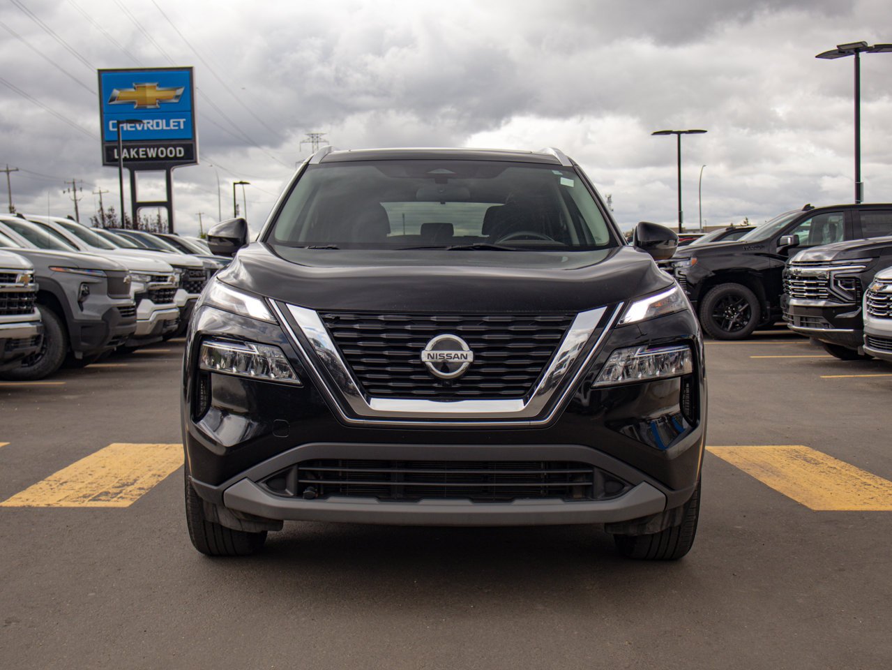 2021 Nissan Rogue AWD SV Black Sherwood Park - photo #2