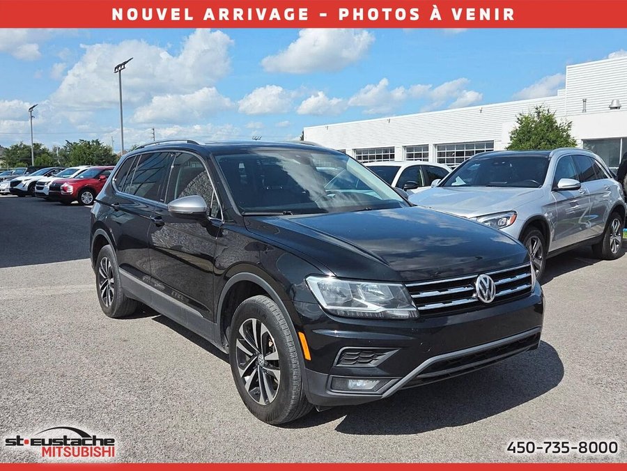 Volkswagen Tiguan IQ Drive 4MOTION-cuir 2 tons-toit panoramique-gps-sièges chauffants 2020 Noir