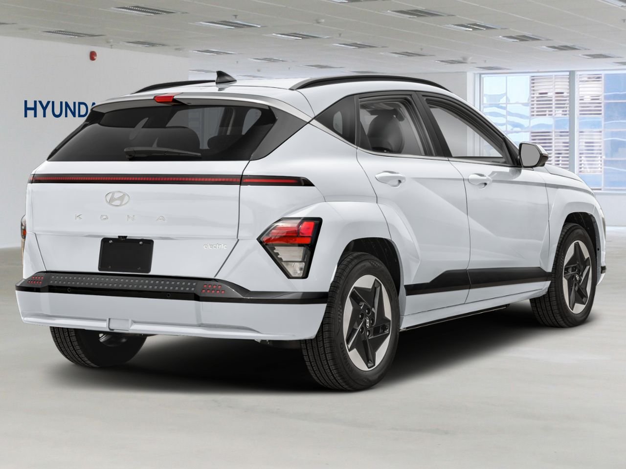 2026 Hyundai Kona Electric Atlas White Gatineau - photo #2