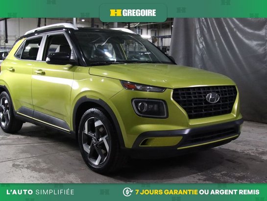 2020 Hyundai Venue Trend w/Urban Pkg/Grey-Lime Interior AUTO A/C MAGS Green