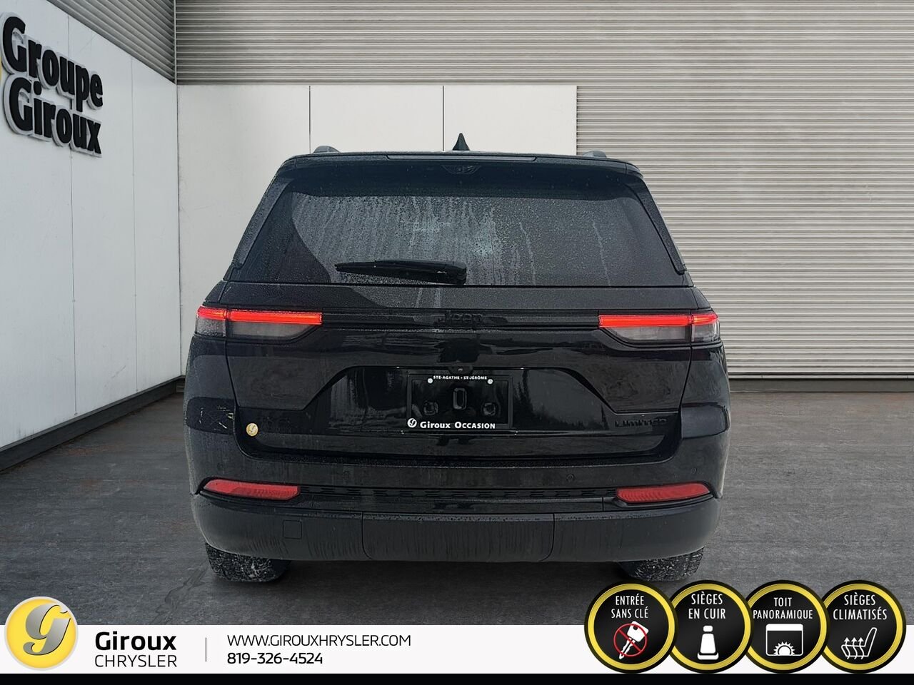 2024 Jeep Grand Cherokee Black Sainte-Agathe-des-Monts - photo #2