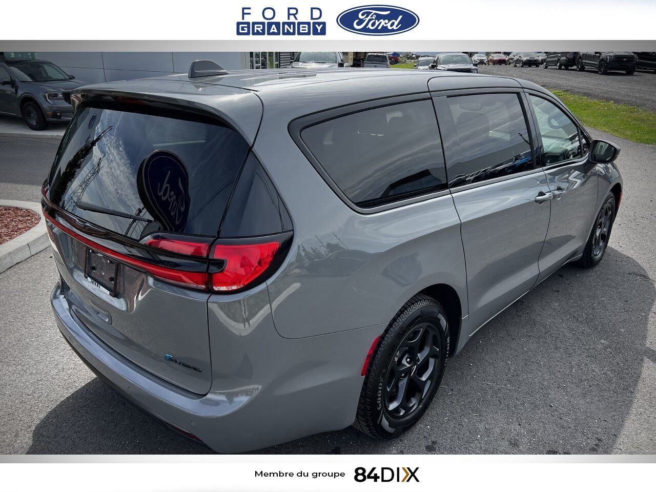 Chrysler Pacifica Hybrid 2022 Gris Granby - photo #4