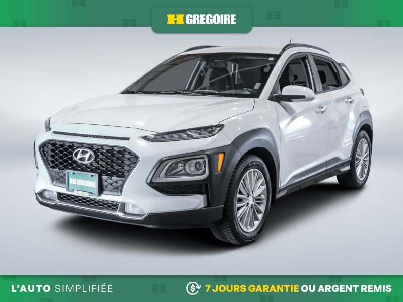2021 Hyundai Kona White Laval - photo #2