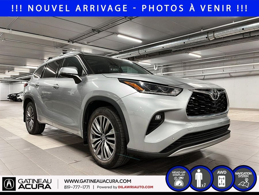 2021 Toyota Highlander Platinum AWD Silver