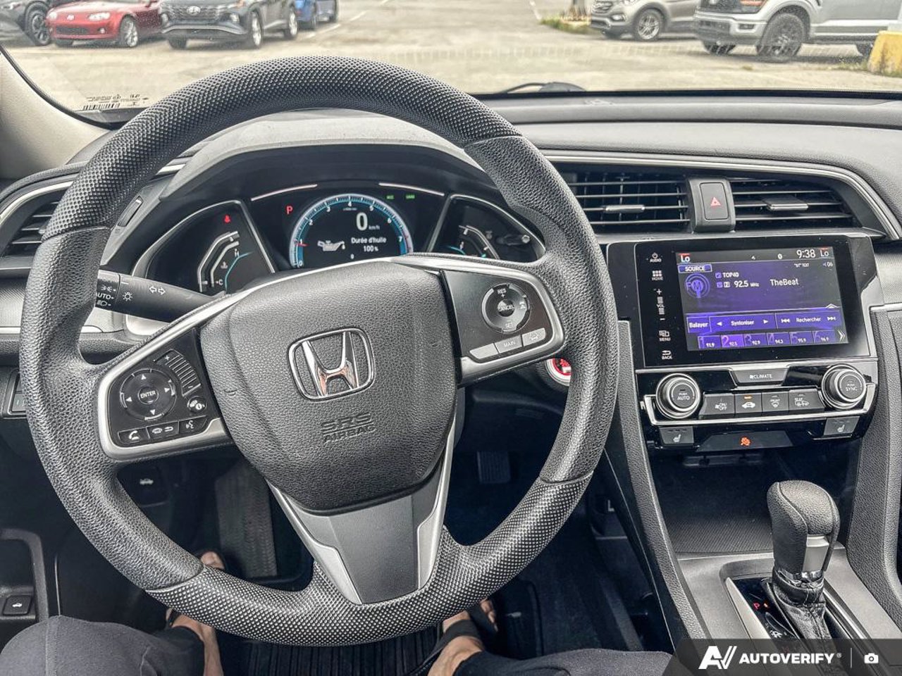 2017 Honda Civic Sedan 2HGFC2F85HH034969 White Mirabel - photo #15